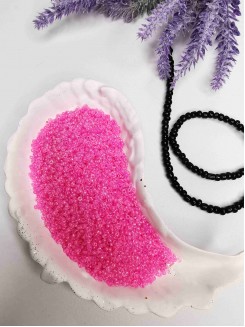 Бисер 13/0 класс А, калиброванный Чехия (ярко-розовый перламутровый)